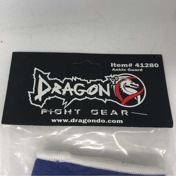 Dragon Do Washable Ankle Support Guard, Unisex Adult Size XS - Blue/White - Picture 6 of 8